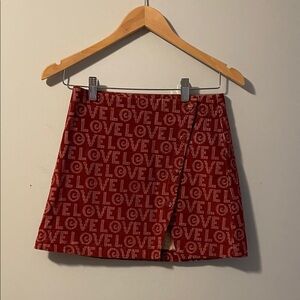 Urban Outfitters LOVE corduroy skirt size:SP